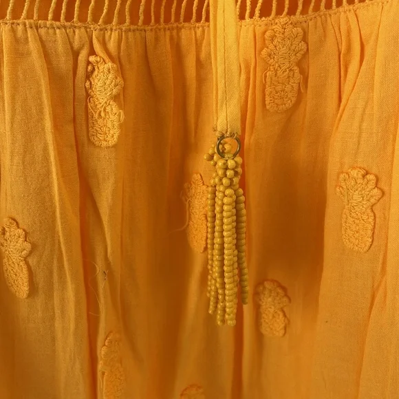 Farm Rio 3D Pineapple Midi Dress - Picture 9 of 13